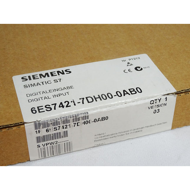 Siemens Digitaleingabe 6ES7421-7DH00-0AB0 6ES7 421-7DH00-0AB0 Neu OVP versiegelt