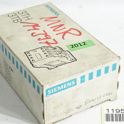 Siemens Hilfsschütz 3TH8013-0BB4 / Neu OVP - Maranos.de