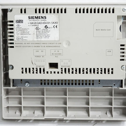 Siemens Panel OP177B DP 6AV6642-0DC01-1AX0 6AV6 642-0DC01-1AX0 - Maranos.de
