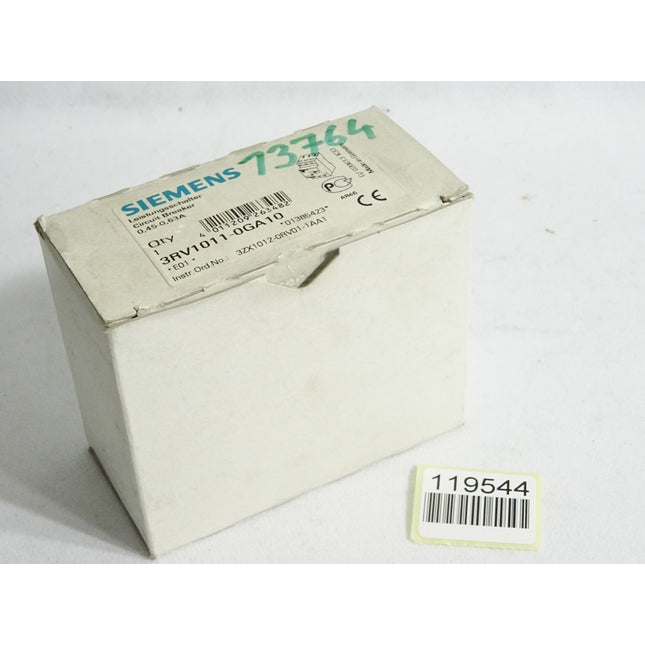 Siemens Leistungsschalter 3RV1011-0GA10 / Neu OVP