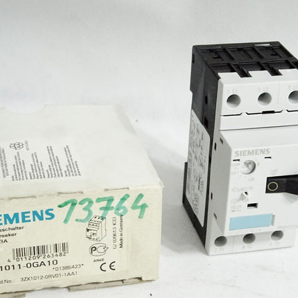 Siemens Leistungsschalter 3RV1011-0GA10 / Neu OVP