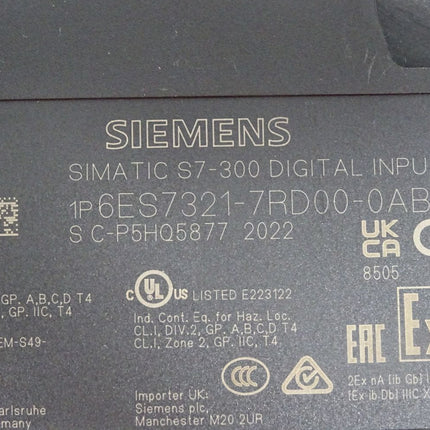 Siemens Digitaleingabe SM 321 6ES7321-7RD00-0AB0 6ES7 321-7RD00-0AB0