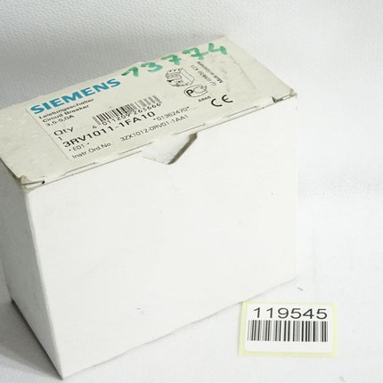Siemens Leistungsschalter 3RV1011-1FA10 / Neu OVP