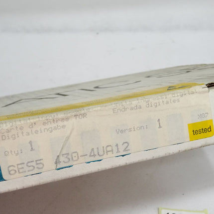 Siemens Digitaleingabe 6ES5430-4UA12 6ES5 430-4UA12 / Neu OVP versiegelt