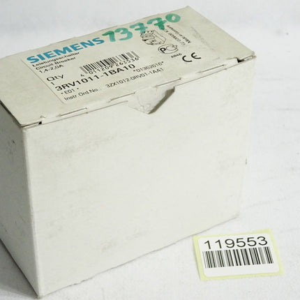 Siemens Leistungsschalter 3RV1011-1BA10 / Neu OVP