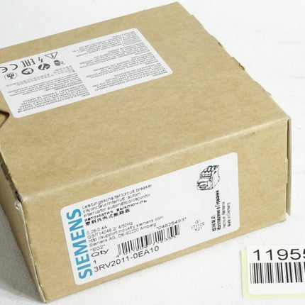 Siemens Leistungsschalter 3RV2011-0EA10 / Neu OVP