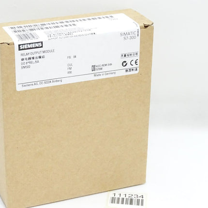 Siemens S7-300 SM322 6ES7322-1HF10-0AA0 6ES7 322-1HF10-0AA0 / Neu OVP versiegelt - Maranos.de
