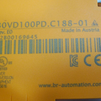 B&R 80VD100PD.C188-01 Rev.E0 ACOPOS micro Wechselrichtermodul - Maranos.de