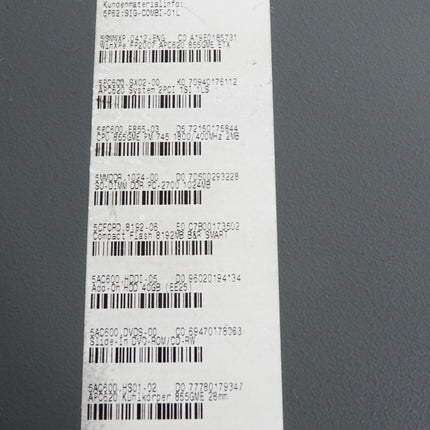 B&R 5PC600.SX02-00 Rev.K0 Automation PC mit Betriebsystem und Festplatte - Maranos.de