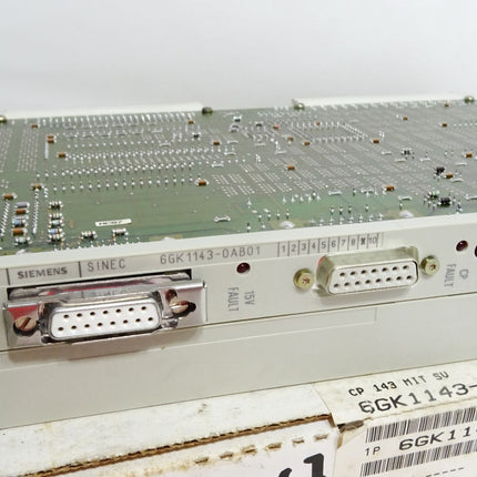 Siemens Sinec Anschaltung CP143 6GK1143-0AB01 / Neu OVP