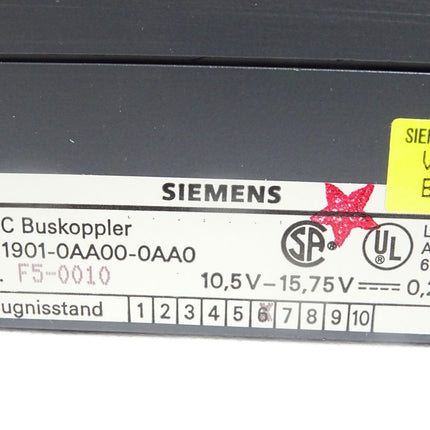 Siemens Sinec SIBUKO-PAKET 2 6GK1100-0AB00 Buskoppler 6GK1901-0AA00-0AA0 Neu OVP