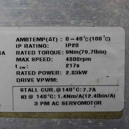 Control Techniques 142U2B 142U2B30XBBECA165240-SPU 3000rpm B Getriebe 1:6.75 - Maranos.de