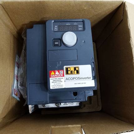 B&R 8I66T400075.0P-000 Rev.C0 0.75kW Base device / Unbenutzt mit Lagerspuren - Maranos.de