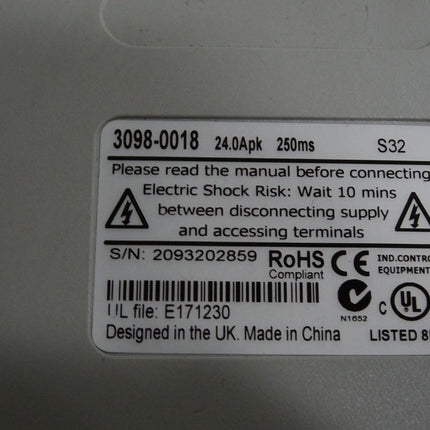 Emerson Control Techniques Digitax Servo Drive DST1405 3098-0018 - Maranos.de