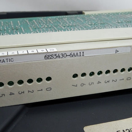Siemens Digital input 430 6ES5430-6AA11 6ES5 430-6AA11 / Neu OVP