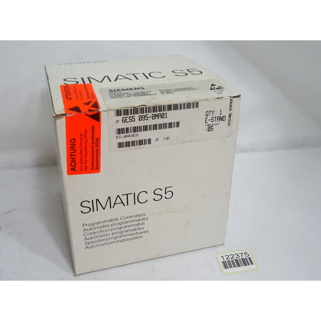 Siemens S5-95U Programmable controller 6ES5095-8MA01 6ES5 095-8MA01 / Neuwertig