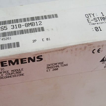 Siemens IM318-B Interface Slave 6ES5318-8MB12 6ES5 318-8MB12 Neu OVP versiegelt