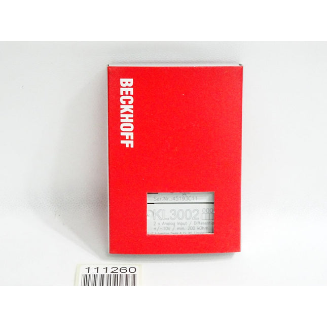Beckhoff KL3002 analoge Eingangsklemme / Neu OVP - Maranos.de