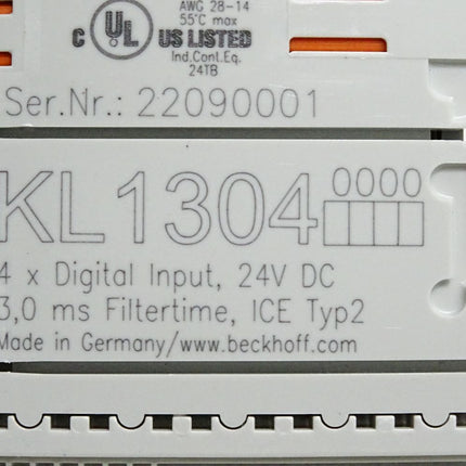 Beckhoff KL1304 digitale Eingangsklemme - Maranos.de