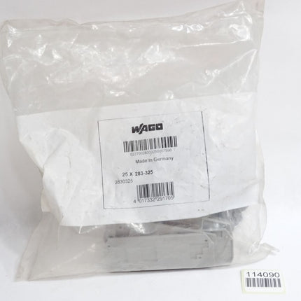 Wago 283-325 Abschluss- und Zwischenplatte / Inhalt:25 Stück / Neu OVP - Maranos.de