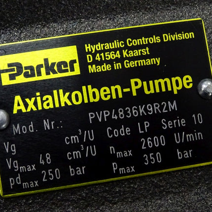 Parker Axialkolben-Pumpe PVP4836K9R2M / Unbenutzt