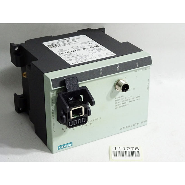Siemens Scalance W744-1PRO IWLAN Ethernet Client Module 6GK5744-1ST00-2AA6 - Maranos.de