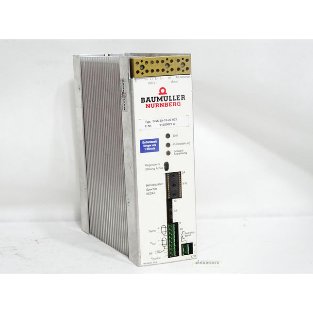 Baumüller Servoregler BGS3A-15-20-003
