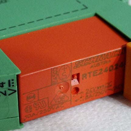 Phoenix Contact Relais 2967015 PLC-BSC- 24DC/21-21 + Schrack RTE24024 - Maranos.de