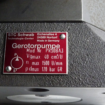 STC Schwab Gerotorpumpe PR50BA3 1500U/min / Unbenutzt - Maranos.de