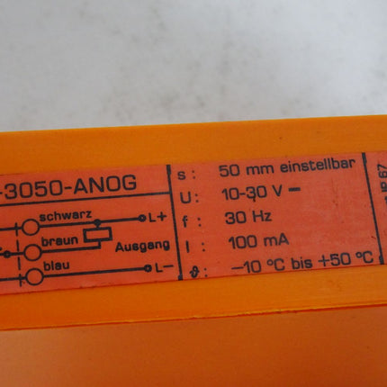Ifm electronic Induktiver Sensor ID5006 ID-3050-ANOG / Neu OVP