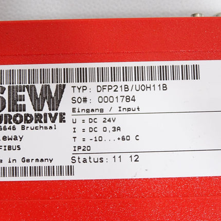 SEW Eurodrive Gateway Profibus DFP21B / UOH11B - Maranos.de