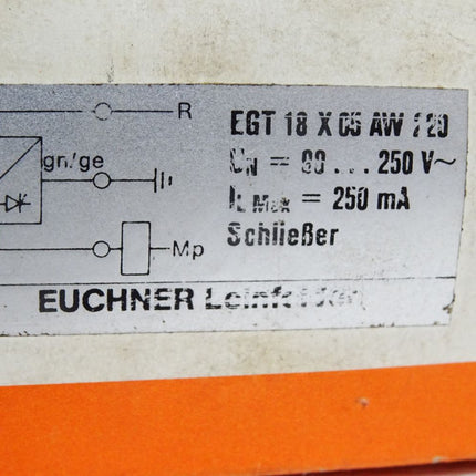 Euchner Grenztaster EGT18X05AW220 / Neu OVP