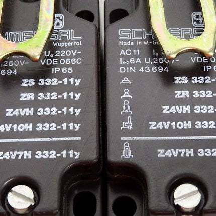 Schmersal Endschalter Z4V7H332-11y / Inhalt:2 Stück / Neu OVP