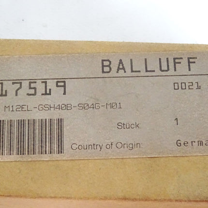 Balluff Induktiver Näherungsschalter BES M12EL-GSH40B-S04G-M01 / Neu OVP