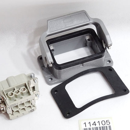 Harting 09330062601 6E-M-S Einsatz mit Gehäuse / Unbenutzt - Maranos.de