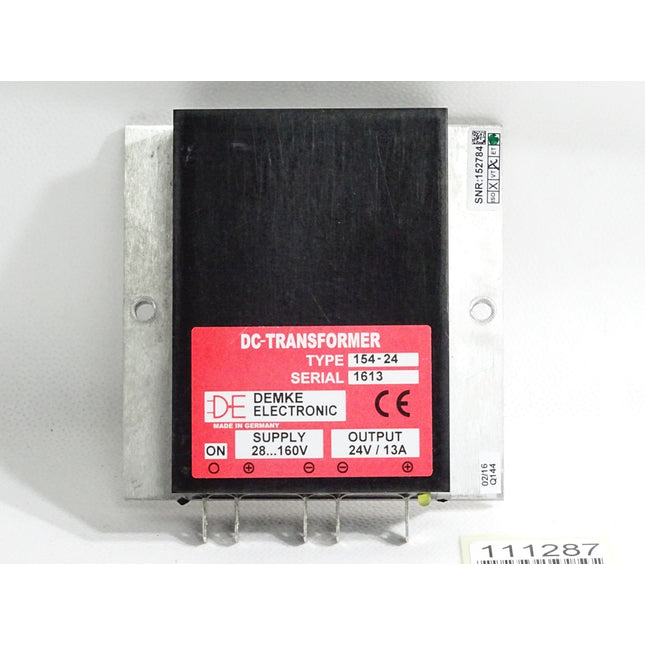 Demke Electronic 154-24 DC-Converter 154.001 out 24V 13A - Maranos.de