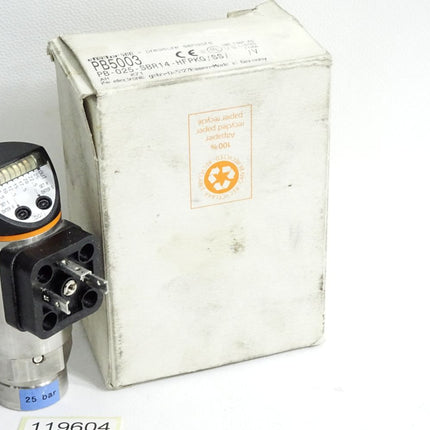 Ifm electronic Drucksensor PB5003 PB-025-SBR14-HFPKG/SS/ /V / Neu OVP