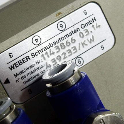 Weber Schraubautomaten Stationärschrauber SER 10 160 1143866 439233/KW - Maranos.de