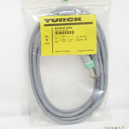 Turck Induktiver Sensor Bi5-M18T-AP6X 46140 / Neu OVP