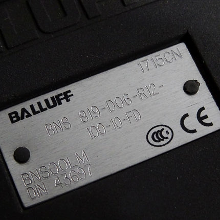 Balluff BNS 819-D06-R12-100-10-FD BNS00LM Reihenpositionsschalter / Neu OVP - Maranos.de