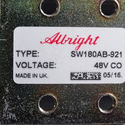 Albright SW180AB-921 48V - Maranos.de