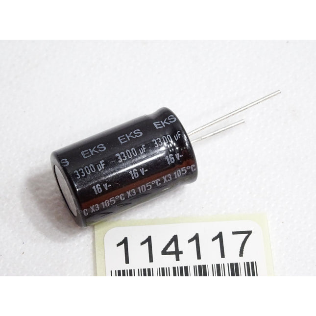 EKS  Kondensator 3300uF 16V / Neu - Maranos.de