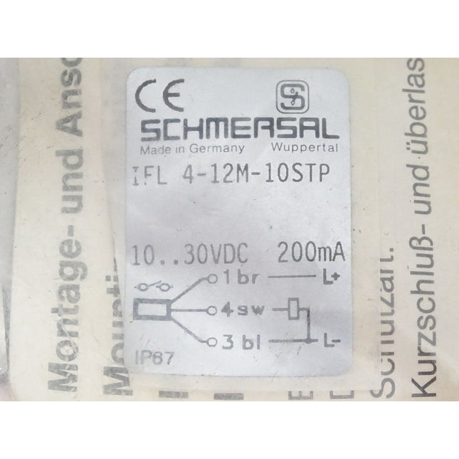 Schmersal Induktiver Näherungsschalter IFL4-12M-10STP / Neu OVP