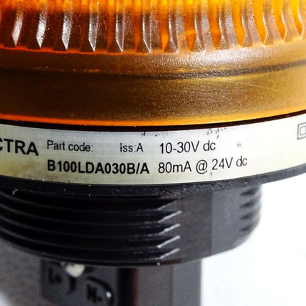 Spectra LED Dauerleuchte gelb B100LDA B100LDA030B/A 80mA 24VDC - Maranos.de