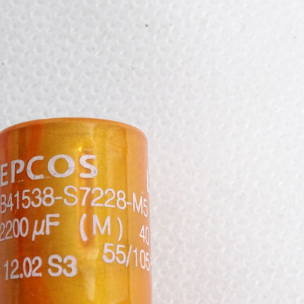 Epcos Kondensator B41538-S7228-M5 2200uF / Neu - Maranos.de