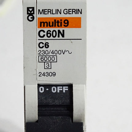 Merlin Gerin Leitungsschutzschalter Multi9 C60N C6 24309 - Maranos.de