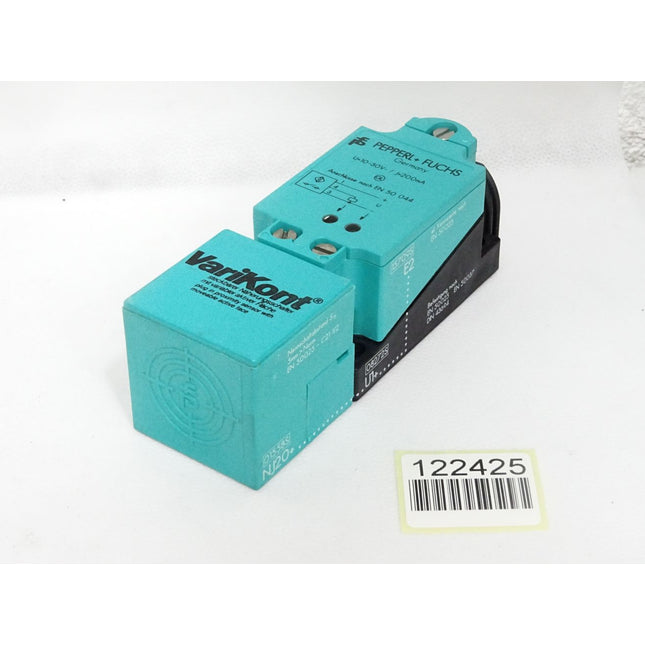 Pepperl+Fuchs Induktiver Sensor NJ20+U1+E2 / Unbenutzt mit Lagerspuren