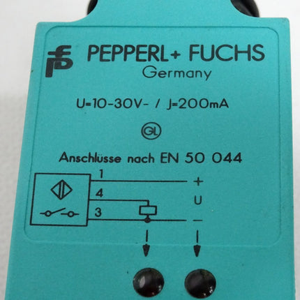 Pepperl+Fuchs Induktiver Sensor NJ20+U1+E2 / Unbenutzt mit Lagerspuren