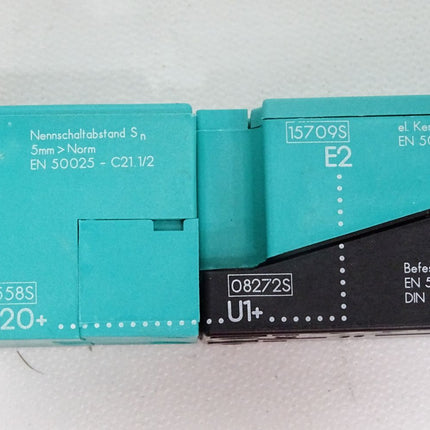 Pepperl+Fuchs Induktiver Sensor NJ20+U1+E2 / Unbenutzt mit Lagerspuren