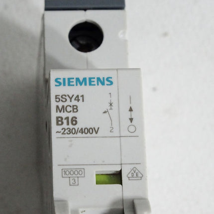 Siemens Leitungsschutzschalter 5SY41 MCB B16 5SY4116-6 - Maranos.de